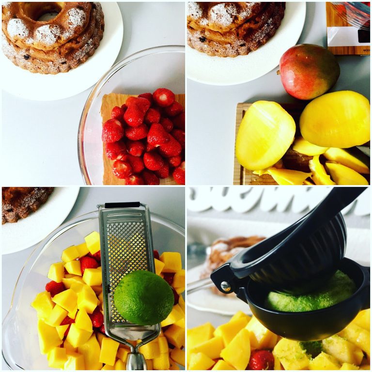 Das (fast) Marmeladenblog geht in die nächste Runde: Erdbeer-Mango ...